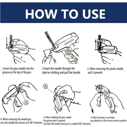 Mini Clothing Stitch Gun